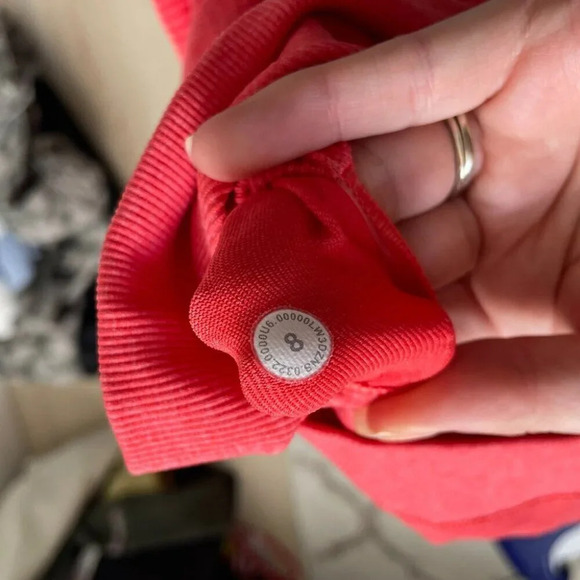 Lululemon Ebb to Street Long Sleeve Shirt Pale Raspberry Size 8 - Picture 8 of 8